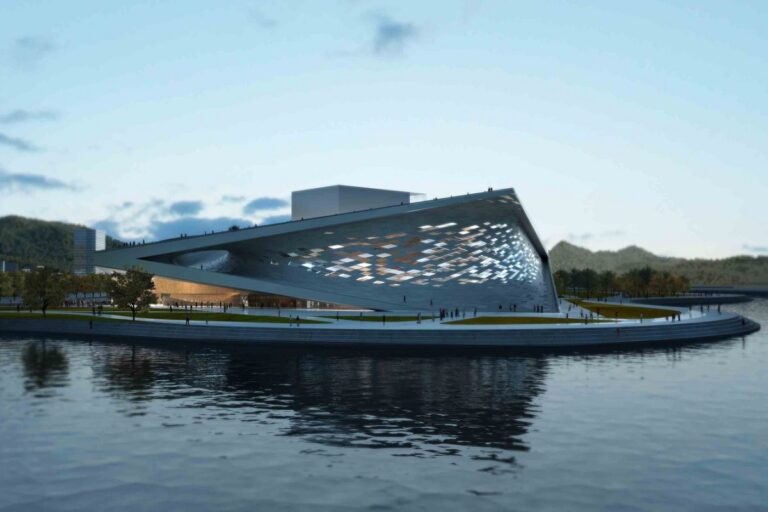 Snøhetta Busan Opera, tecnne