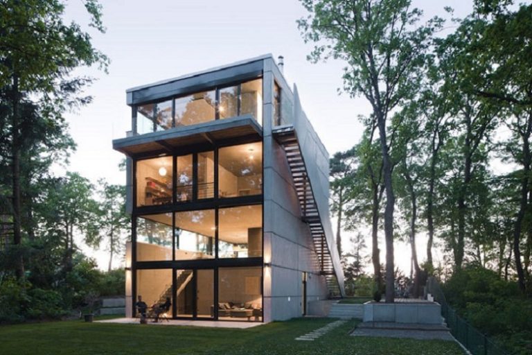 Peter Ruge Architekten, Casa O, tecnne