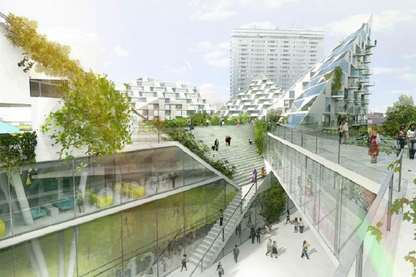 Bjarke Ingels, Centro de deportes para la mujer, tecnne