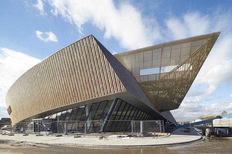Daniel Libeskind, Centro de Convenciones en Mons, tecnne