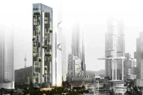 Murphy/Jahn architects, Pentominium, tecnne