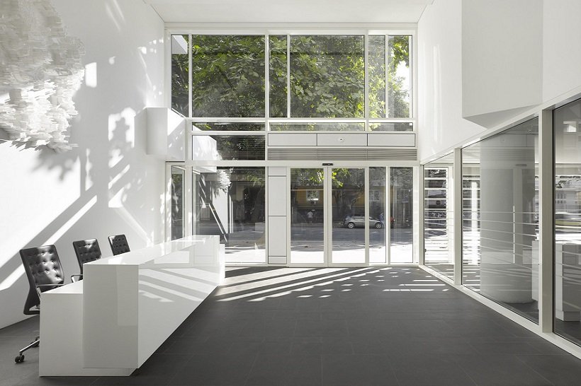 Richard Meier, Leblon Offices, tecnne