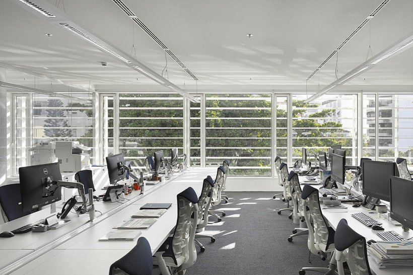 Richard Meier, Leblon Offices, tecnne