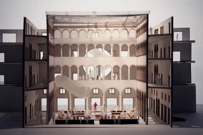 Oma Fondaco dei Tedeschi sección