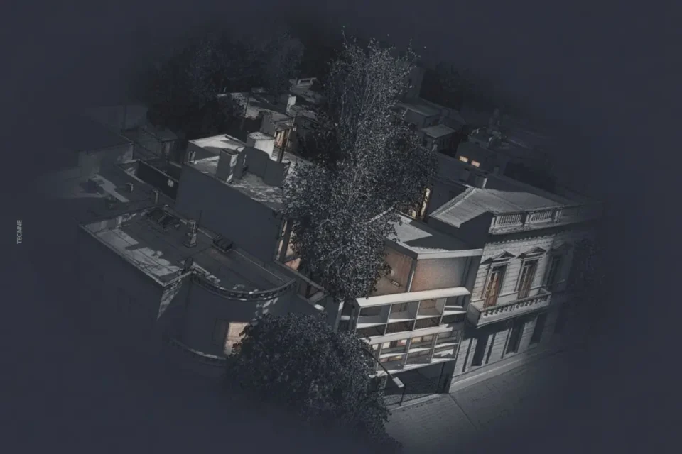Casa Curutchet vista aerea
