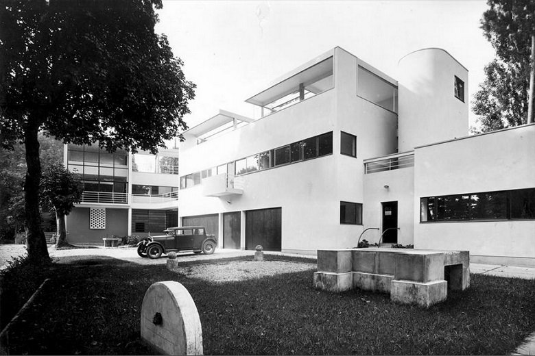 Le Corbusier, Villa Church, tecnne ©FLC