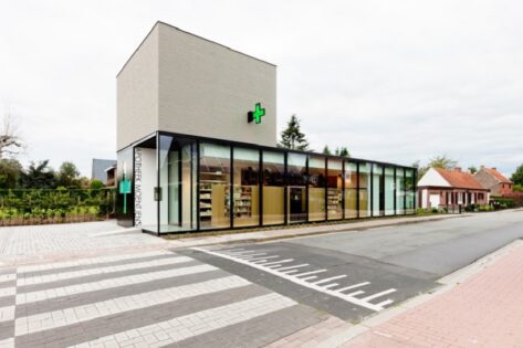 CAAN Architecten, Farmacia M, tecnne ©Thomas De Bruyne