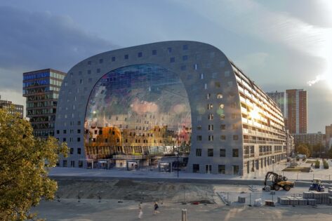 MVRDV, Markthal Rotterdam, tecnne ©Daria Scagliola – Stijn Brakkee / MVRDV