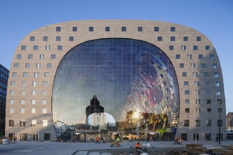 MVRDV, Markthal Rotterdam, tecnne ©Daria Scagliola – Stijn Brakkee / MVRDV