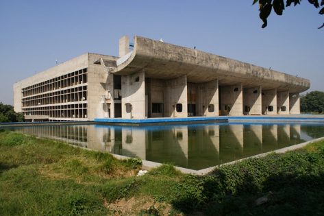 Le Corbusier Chandigarh tecnne
