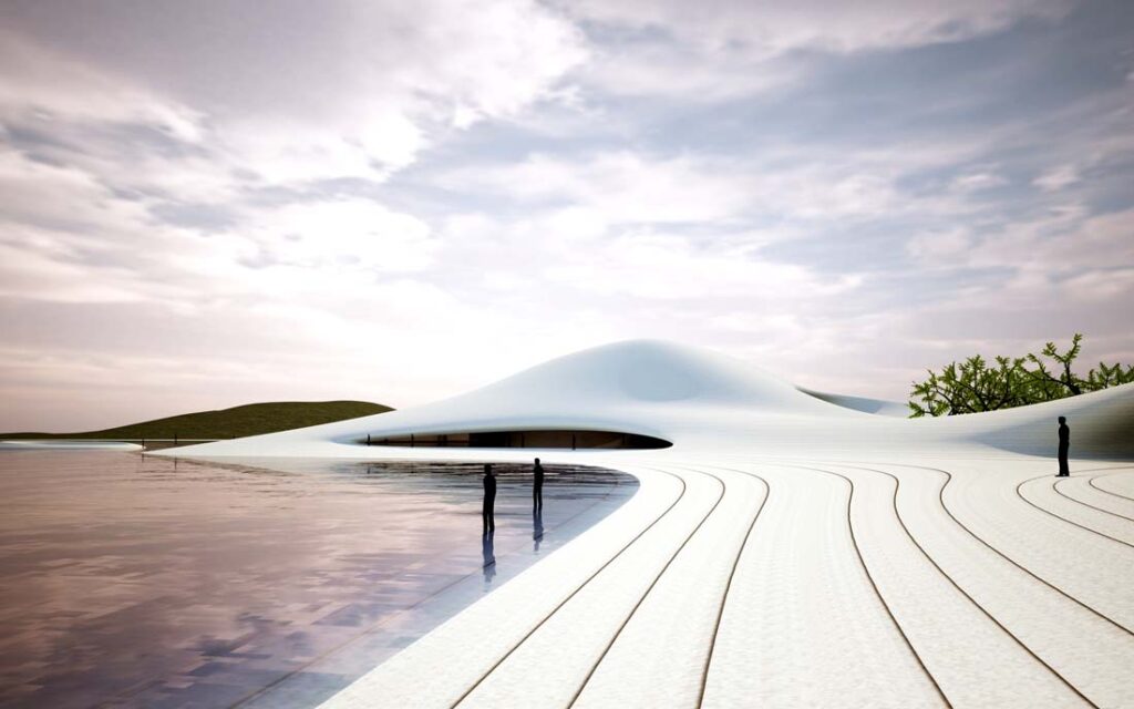 Mad Architects Pingtan Art Museum, tecnne ©MAD Architects