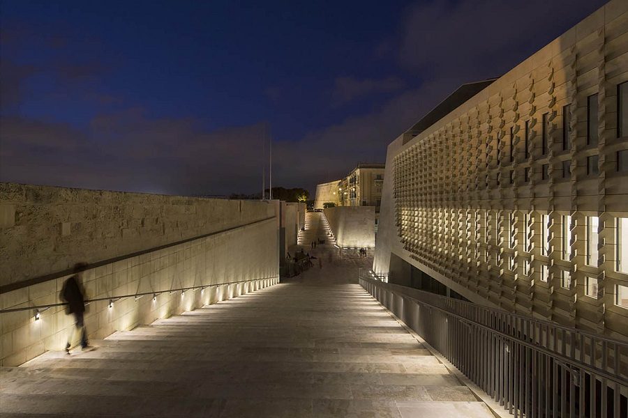 Renzo Piano, City Gate Valletta, tecnne