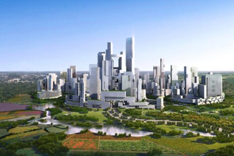 Adrian Smith + Gordon Gill, Chengdu Tianfu Great City, tecnne