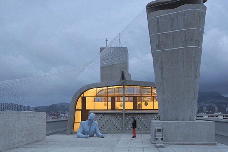 Homenaje a Le Corbusier MAMO, Unidad Habitación de Marsella, tecnne