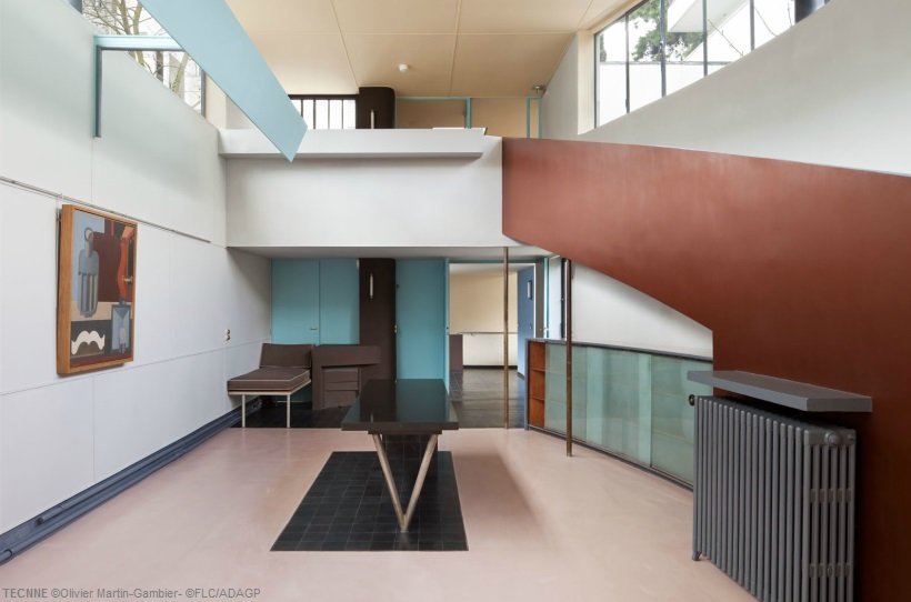 Le Corbusier, La Roche Jeanneret, camuflaje arquitectonico, tecnne