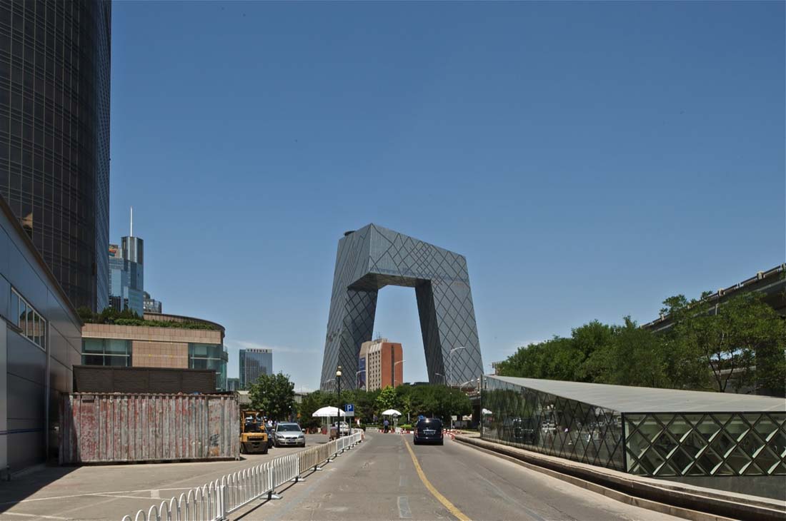 OMA CCTV Beijing, tecnne