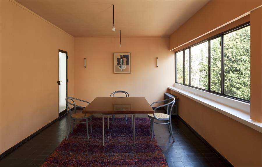 Le Corbusier, Villa La Roche Jeanneret, tecnne ©FLC/ADAGP ©Olivier Martin-Gambier