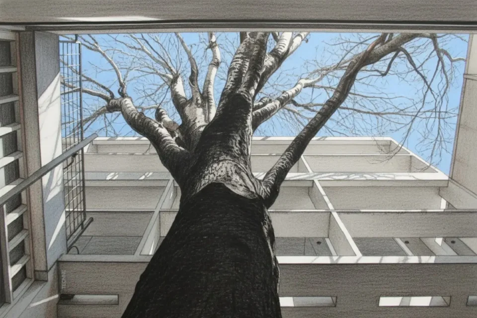 Casa Curutchet el arbol