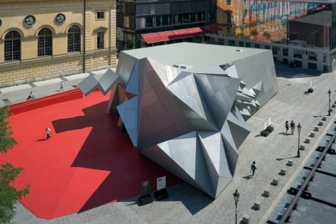 Coop Himmelblau, Pavilion 21, tecnne