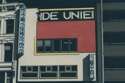 Johannes Oud Cafe De Unie en Rotterdam