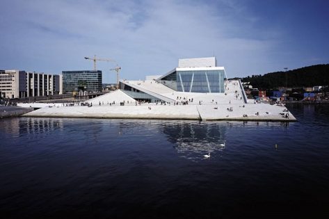Snøhetta, Opera de Oslo, tecnne
