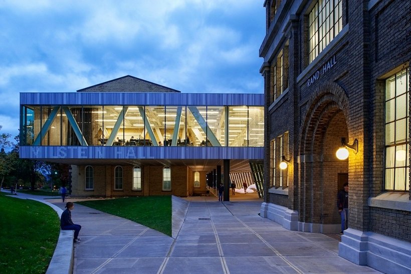 OMA, Milstein Hall at Cornell University, tecnne © Matthew Carbone