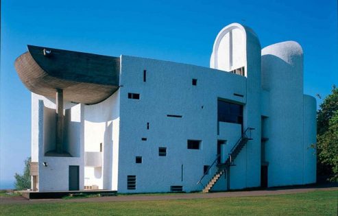 Le Corbusier, Chapelle Notre Dame du Haut, Ronchamp, tecnne ©Paul Koslowski