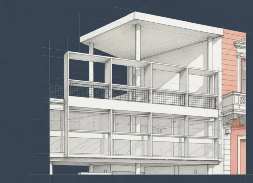 Casa Curutchet, planos de naturaleza pictórica