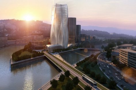 Zaha Hadid BBK tecnne ©Zaha Hadid Architects