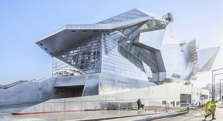 Coop Himmelblau, Musee des Confluences, tecnne