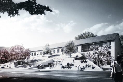 COBE, Red Cross Volunteer House, tecnne
