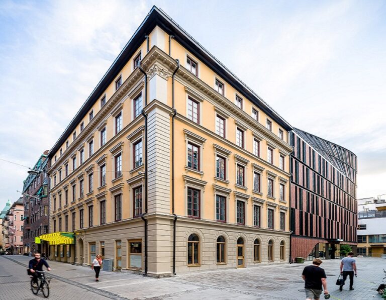 3XN, Astoriahuset -Nybrogatan 17, tecnne