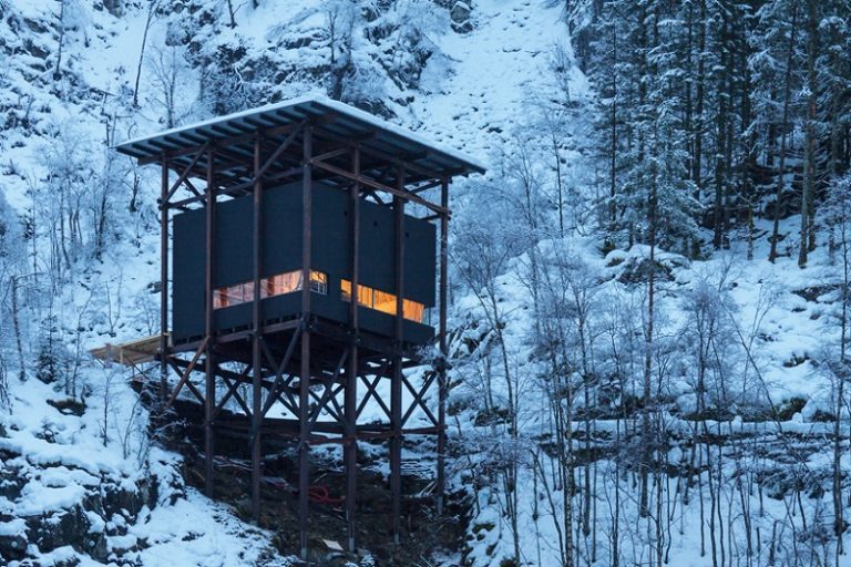 Zumthor, Allmannajuvet Zinc Mine Museum, tecnne