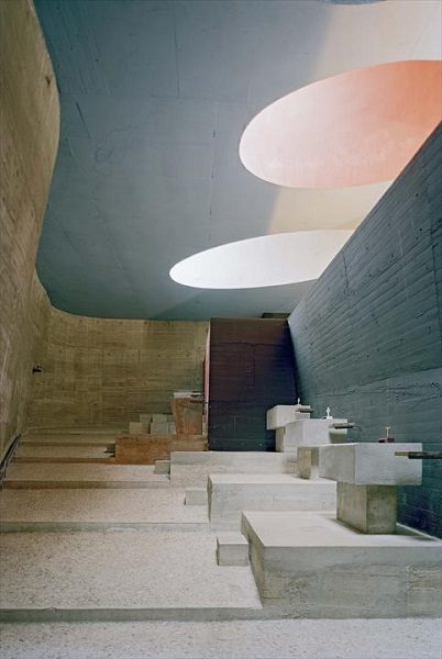 Le Corbusier, Sainte-Marie de la Tourette, tecnne ©Olivier Martin-Gambier © FLCADAGP 