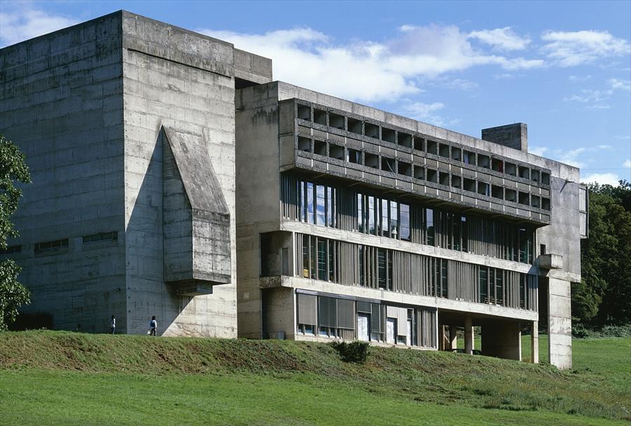 Le Corbusier, Sainte-Marie de la Tourette, tecnne ©Olivier Martin-Gambier © FLCADAGP