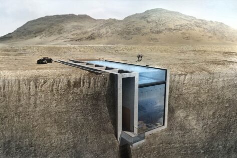 Open, Casa Brutale, tecnne
