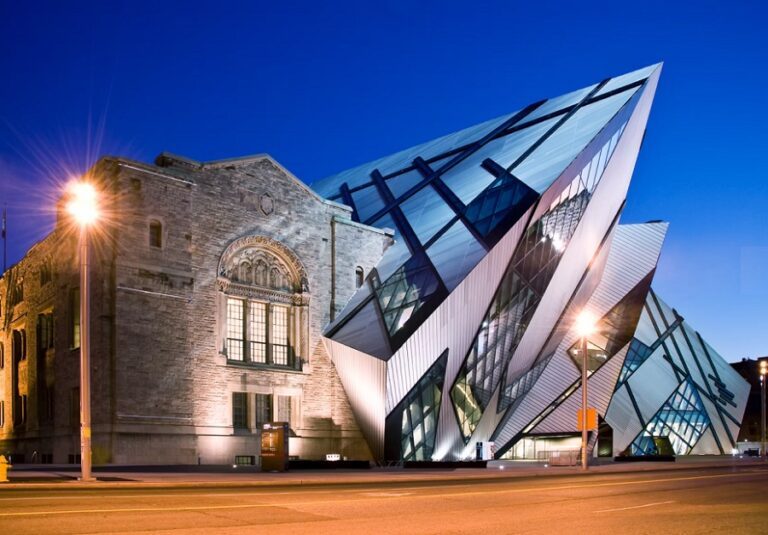 Daniel Libeskind, Ampliación del Museo Real de Ontario, tecnne