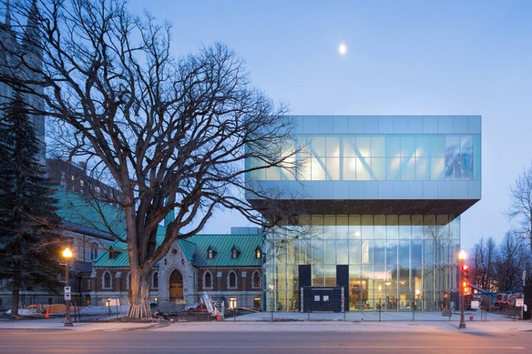 OMA, Pierre Lassonde Pabellón, tecnne