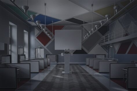 Van Doesburg Cafe Aubette tecnne