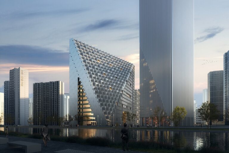 OMA, Xinhu Hangzhou Prism, tecnne