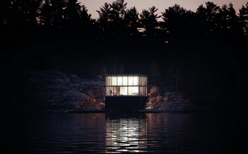 Glass Boathouse, ©Larry Williams