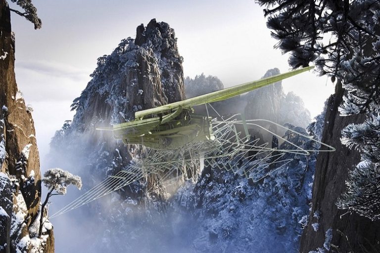 Margot Krasojević Puente pendular piezoeléctrico -Piezoelectric pendulum bridge- tecnne ©Margot Krasojevic