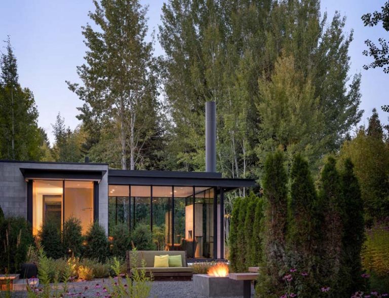 Olson Kundig, Stirrup House, tecnne