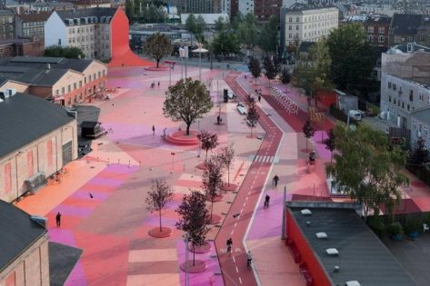 Big Superkilen, tecnne ©Iwan Baan