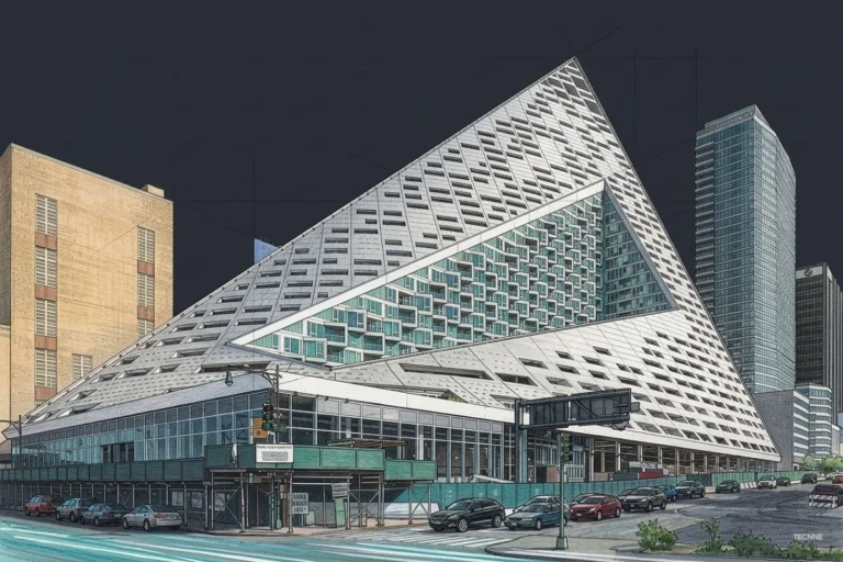 Bjarke Ingels, West 57 Manhattan vista peatonal
