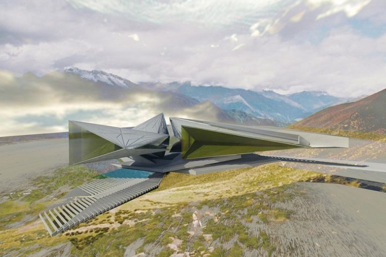 Margot Krasojevic, Hotel Dinámico Sísmico Dynamic Seismic Hotel ©Margot Krasojevic