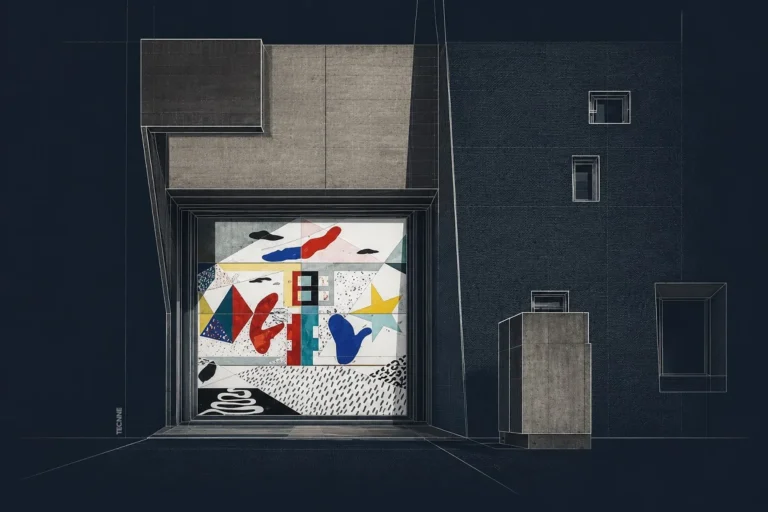 Le Corbusier, La puerta de Ronchamp