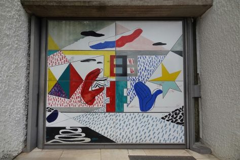 Le Corbusier La puerta de Ronchamp Tecnne