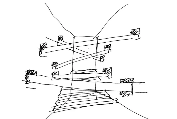 Centro Cultural Anima Grottammare, Bernard Tschumi interior