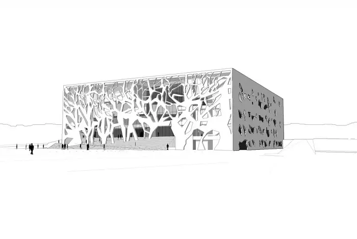 Centro Cultural Anima Grottammare, Bernard Tschumi persepctiva